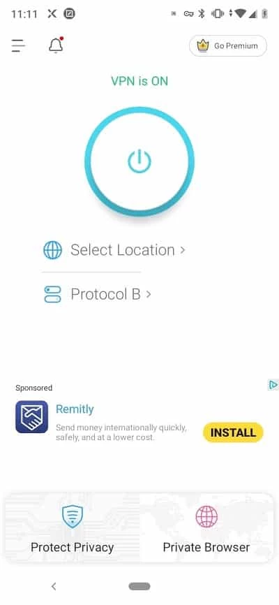 X-VPN — لقطة شاشة 1